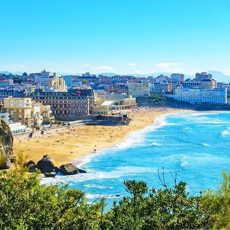 Cosy A Biarritz, Proche Des Commerces Et Plages, Avec Parking Et Balcon - Fr-1-3-607 Lejlighed Biarritz