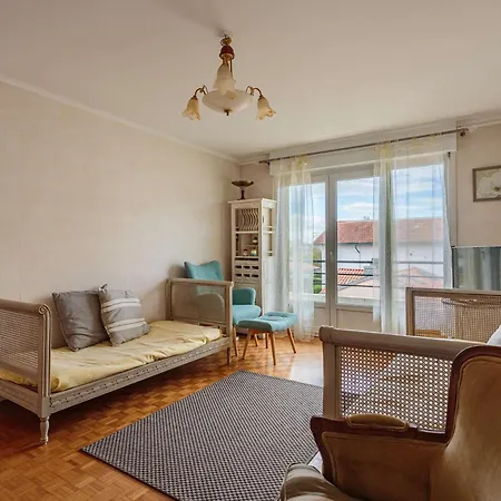 Cosy A Biarritz, Proche Des Commerces Et Plages, Avec Parking Et Balcon - Fr-1-3-607 Apartmán