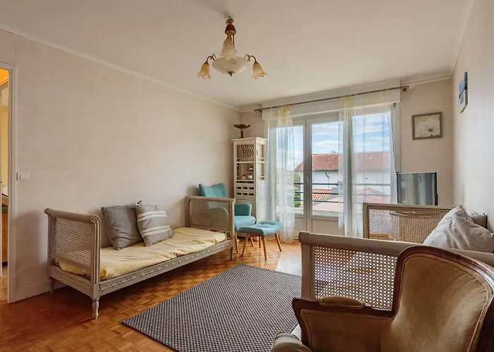 Cosy à Biarritz, Proche Des Commerces Et Plages, Avec Parking Et Balcon - Fr-1-3-607 Appartamento